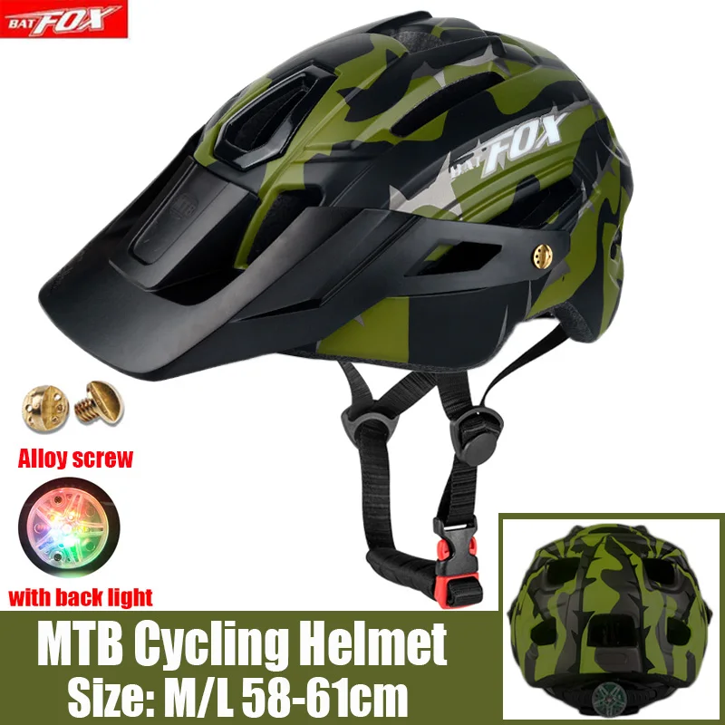 mountain bike helmet light