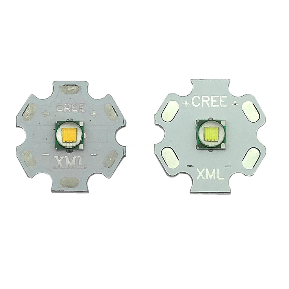 Светодиод CREE XML XM L T6 10 вт холодный белый теплый синий ультрафиолетовый светодиод