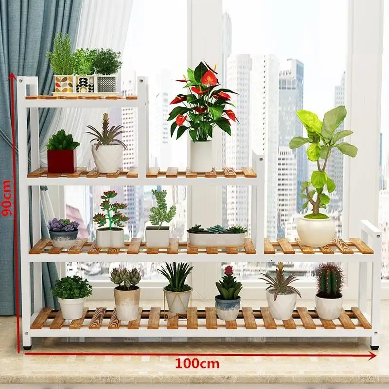 Estanteria Escalera горшок Крытый Terraza Mueble Para Plantas балкон полка Dekoration открытый цветок Stojak Na Kwiaty завод Стенд - Цвет: MODEL B