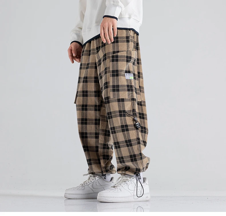 Waliicorners Men Hip Hop Casual Trousers Fashion Male Pants Wide Leg Pants Harem Pants Streetwear 16 H946a1934dcf148a7b1dc2bc95608dc76J