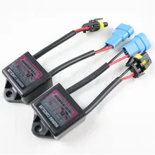 Fsylx kit hid de xenon, 2 peças, c6, aviso de erro, cancelador de aviso, h1, h3, h4, h7, h8, h11, h13, 9004, 9005, 9006 decodificador de computador de capacitores canbus