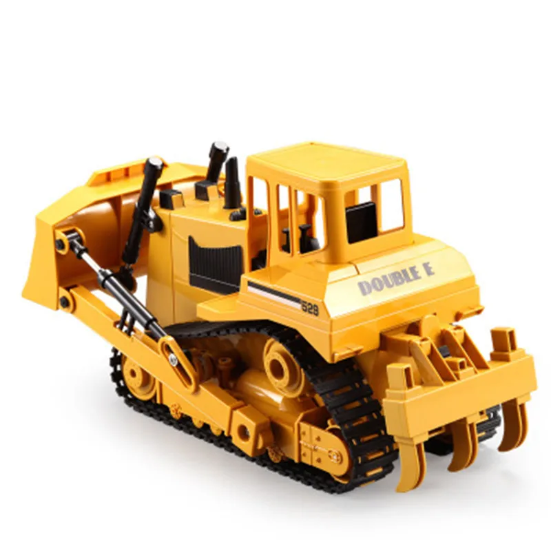 New large size excavator High Simulation 2.4G Remote Control Truck With Triangle crawler bulldozer Truck Vehicle  sound lights 4