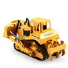 New large size excavator High Simulation 2.4G Remote Control Truck With Triangle crawler bulldozer Truck Vehicle  sound lights 4