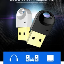 USB Bluetooth адаптер для беспроводных наушников аудио передатчик компьютер Bluetooth динамик 4,2 драйвер bluetooth-приемник
