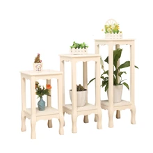 White Single Province Empty Intermediate Frame To Ground A Living Room Flower Rack Chlorophytum Green Luo Indoor Woodiness