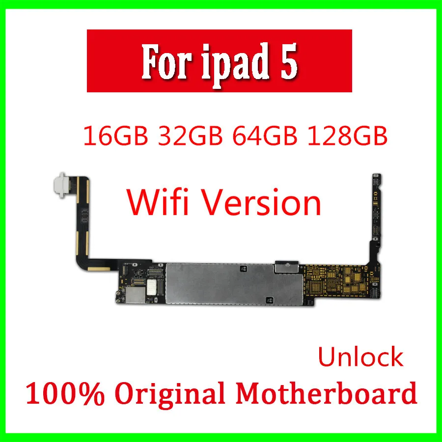 Оригинальные разблокированные логические платы для iPad 5 Air 1 A1474 материнская плата