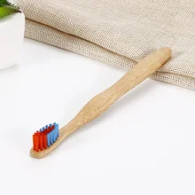 3/1 шт. зубная щетка из натурального бамбука для детей Экологически чистый древесный уголь бамбука Зубная щётка с мягкой щетиной для детей уход за зубами