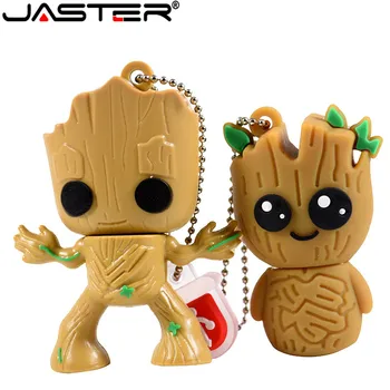 

Lovely cartoon Groot usb flash drive disk cute super heros memory stick Pen drive 4gb 8gb 16gb 32gb 64gb Creative pendrive