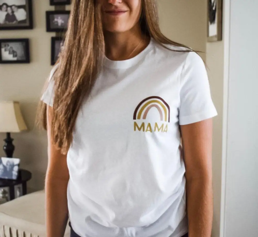Rainbow Mama and Babe Shirt Mother and 