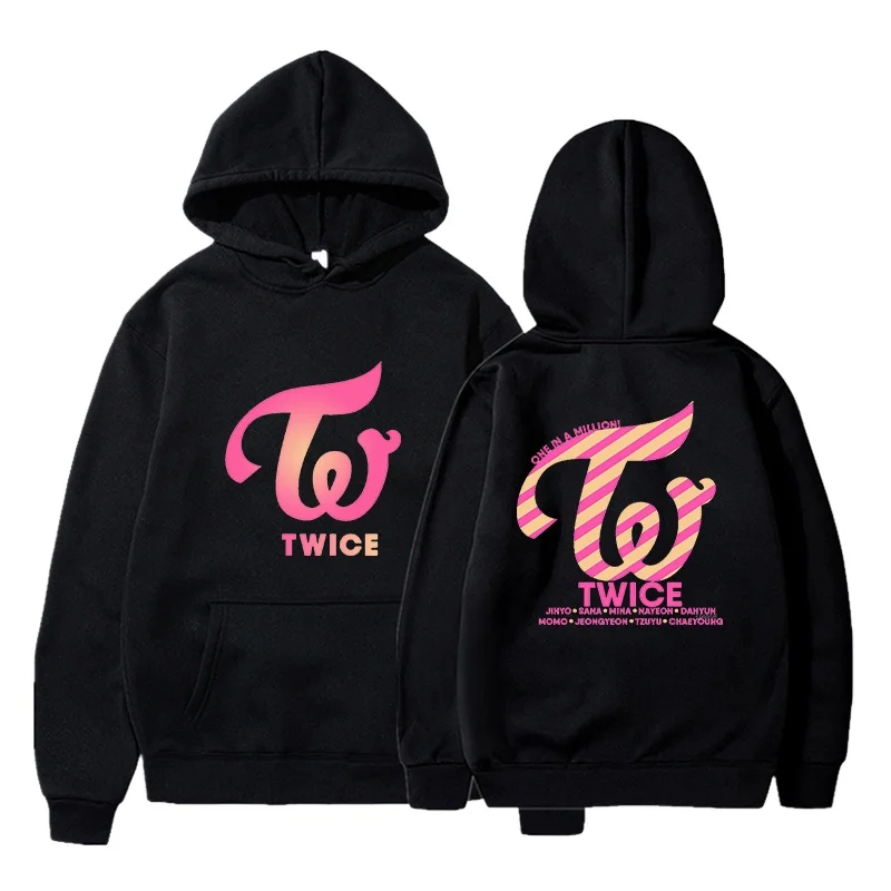 twice moletom com capuz kpop