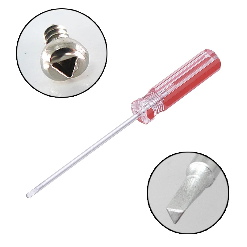 Destornillador triangular de Punta 2,0 ~ 4,2mm, 130 ~ 185mm de longitud Total, juego de destornilladores magnéticos de acero de cromado, 1 ~ 10 piezas, Rojo - AliExpress Herramientas