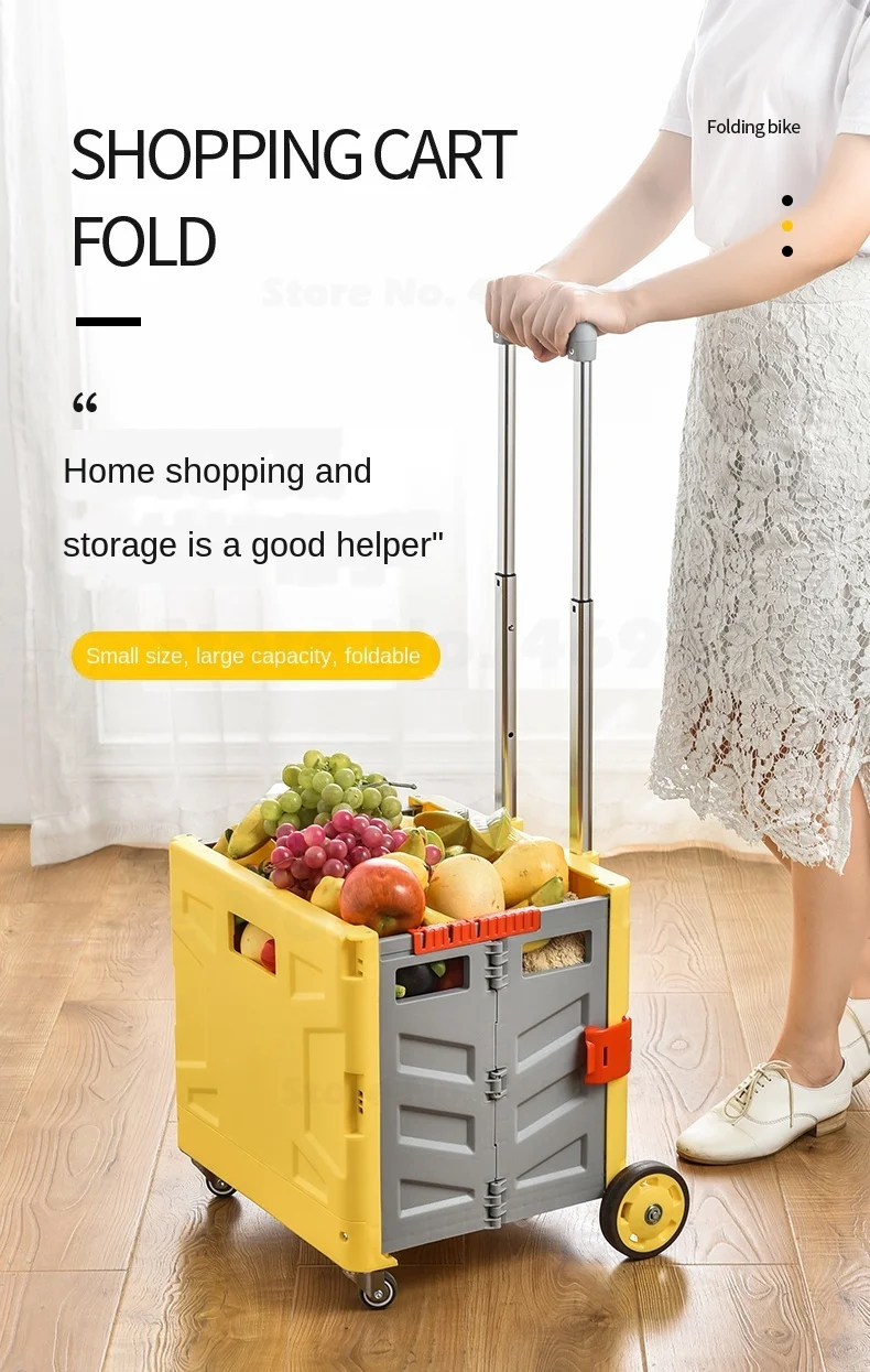 Foldable Shopping Cart & Storage Box