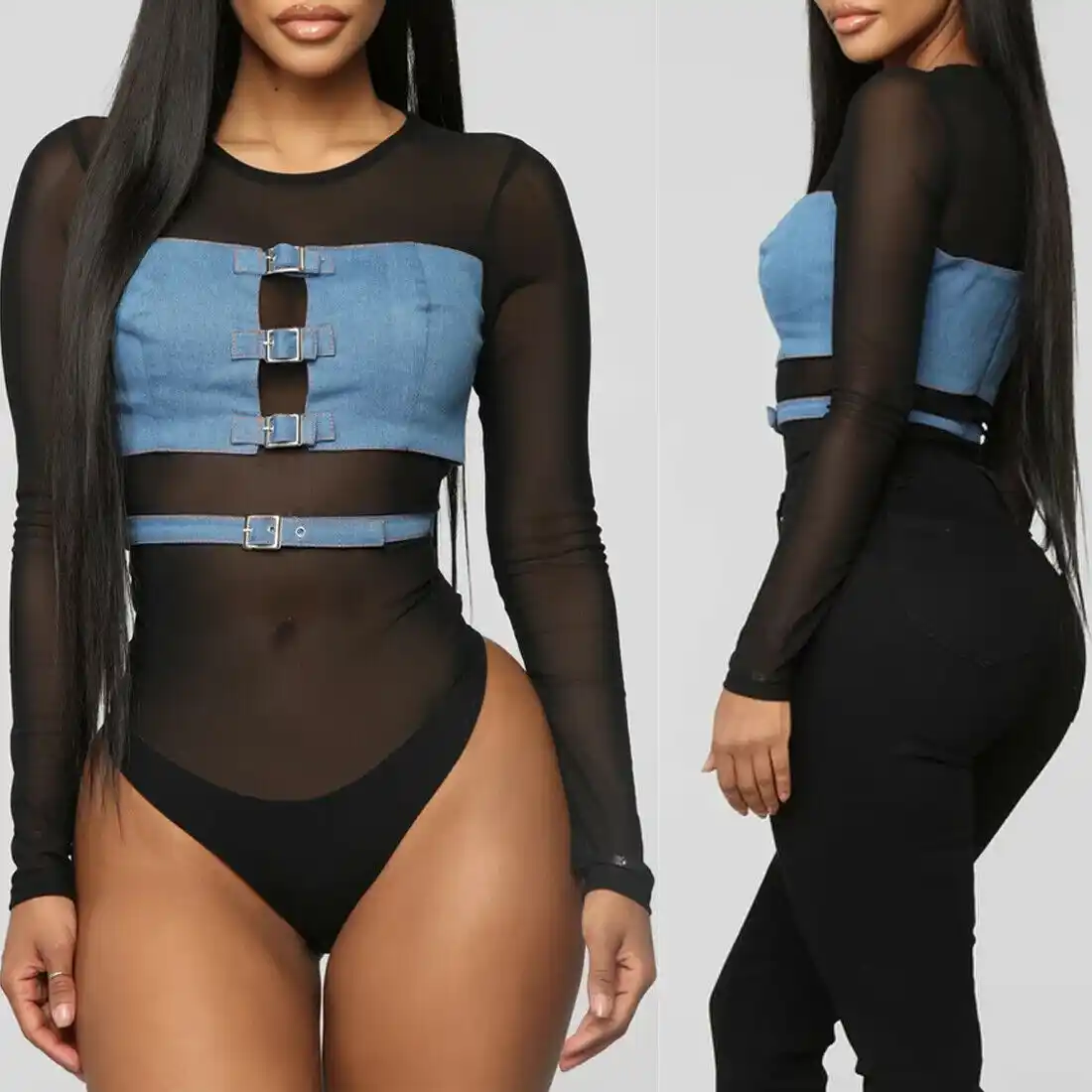 stretch jumpsuit ladies