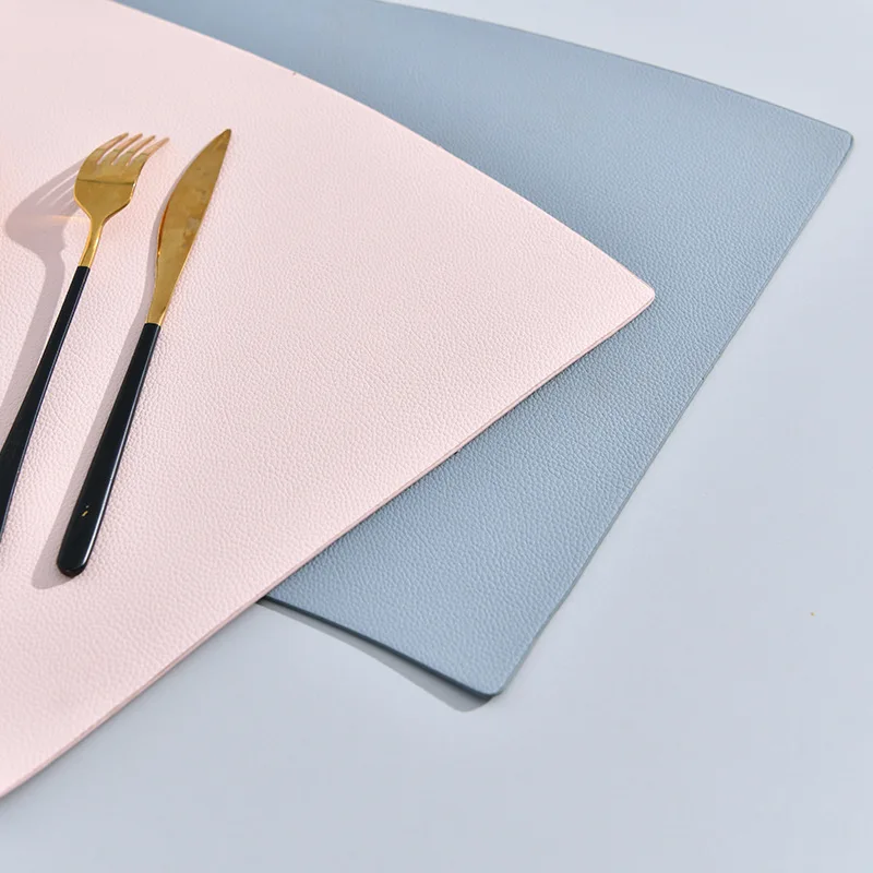 Waterproof drink coasters Eco-Friendly placemat table mat kitchen table cup mat table placemats Insulation Non-Slip Placema