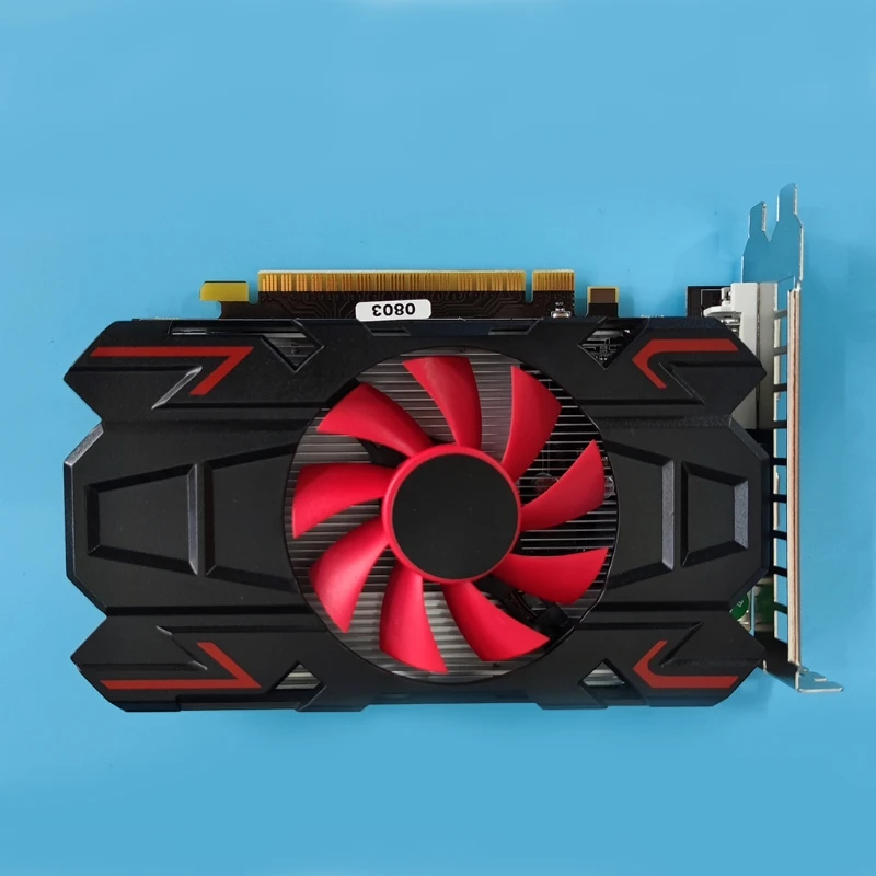 Computer Graphic Card for amd HD7670 4GB DDR5 128 Bit PCIE 2.0 HDMI-Compatible + VGA DVI Interface with Cooling Fan | Компьютеры и