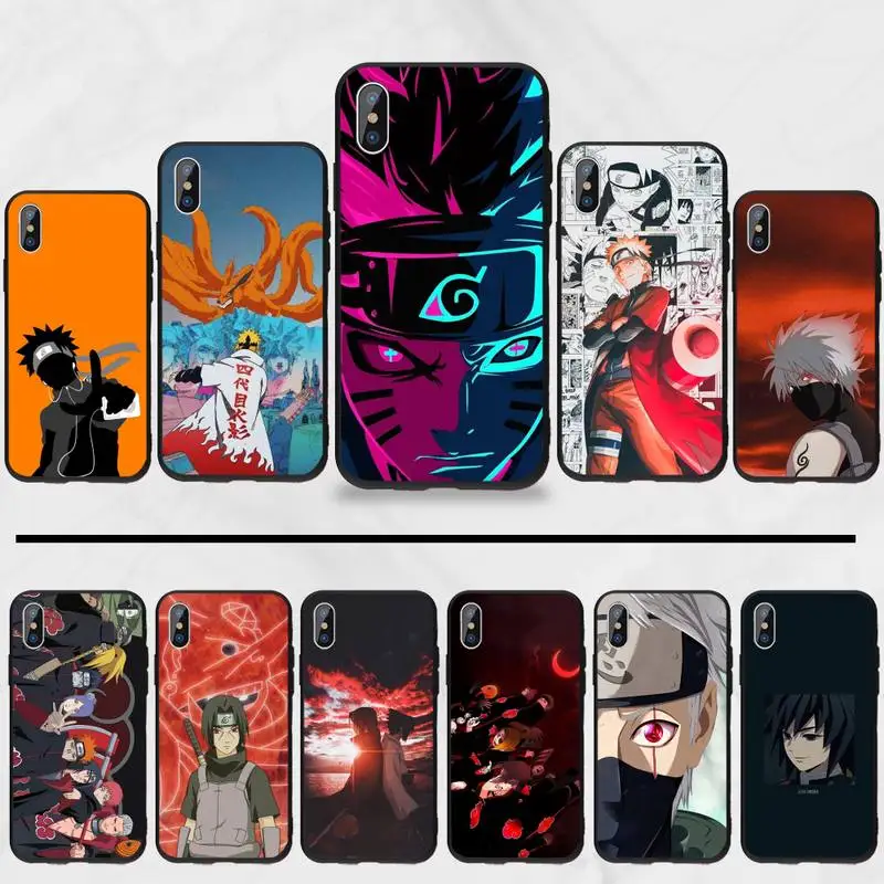 Аниме Наруто Итачи клиент высокое качество чехол для телефона iphone 5 5S SE 5C 6 6S 7 8 plus X