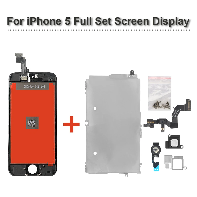 ЖК дисплей AAAA для iPhone 6 6S 6P Plus 7 7plus 8 8Plus полный комплект сенсорный экран дигитайзер