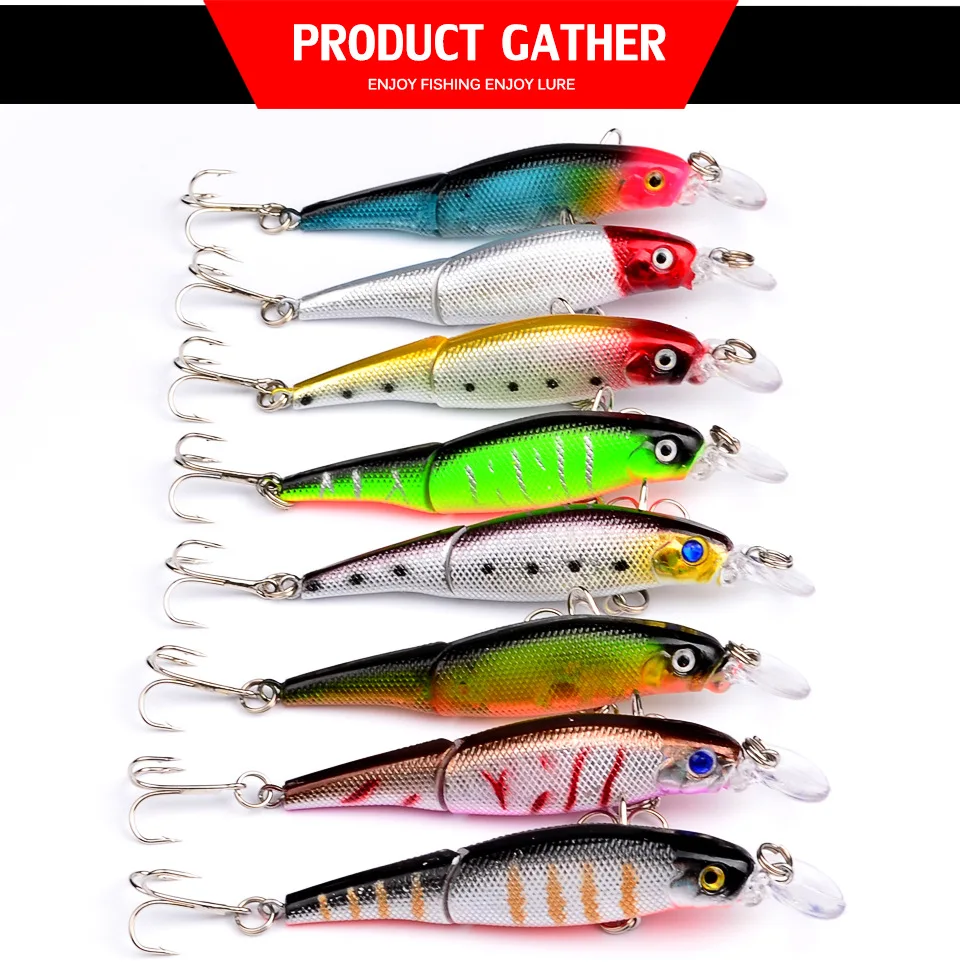 1 шт., приманка для рыбалки Minnow, 9,2 см, новинка, приманка Luya, жесткая приманка, 7,5 г, бионическая приманка, Искусственные воблеры, пластиковые рыболовные снасти, двойные крючки
