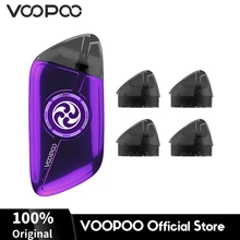 VOOPOO ROTA Spinning Pod Kit Vape 340mAh Built-In Battery 1.5ml Capacity 1.5ohm with 4Pcs Rota Pod Cartridge E Cigarette E-Cig