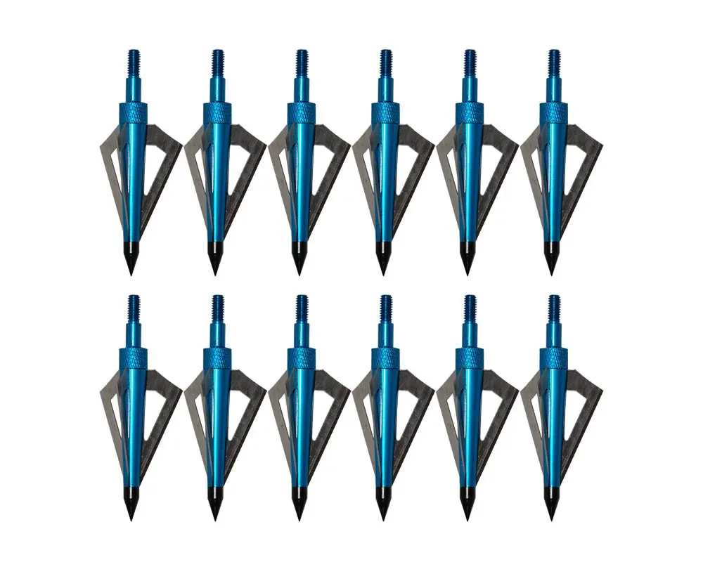 Archery Arrow Fixed-Blade Crossbow Compound-Bow Broadheads Hunting-Points Metal-Tips