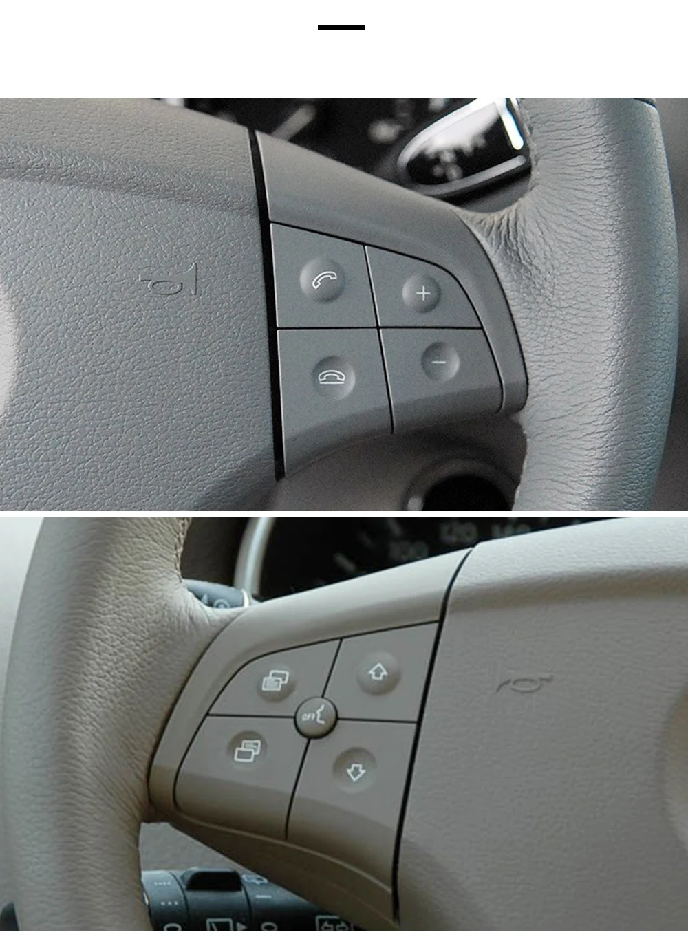 Für Mercedes W164 W245 W251 Auto Multi-funktion Lenkrad Schalter Tasten Telefon Control Schlüssel Für Benz W164 ML GL B R Klasse – Detail 7