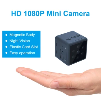 

DV Mini Camera HD 1080P Micro Voice Comrecorders Cam Infrared Night Vision Recording Dictaphone Clip DV Camcorder supports 128g