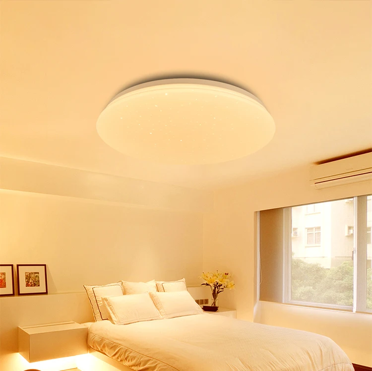 OFFDARKS Modern LED Smart Ceiling Light WiFi / APP Intelligent Control Ceiling lamp RGB Dimming 36W / 48W / 60W / 72W tv led backlight