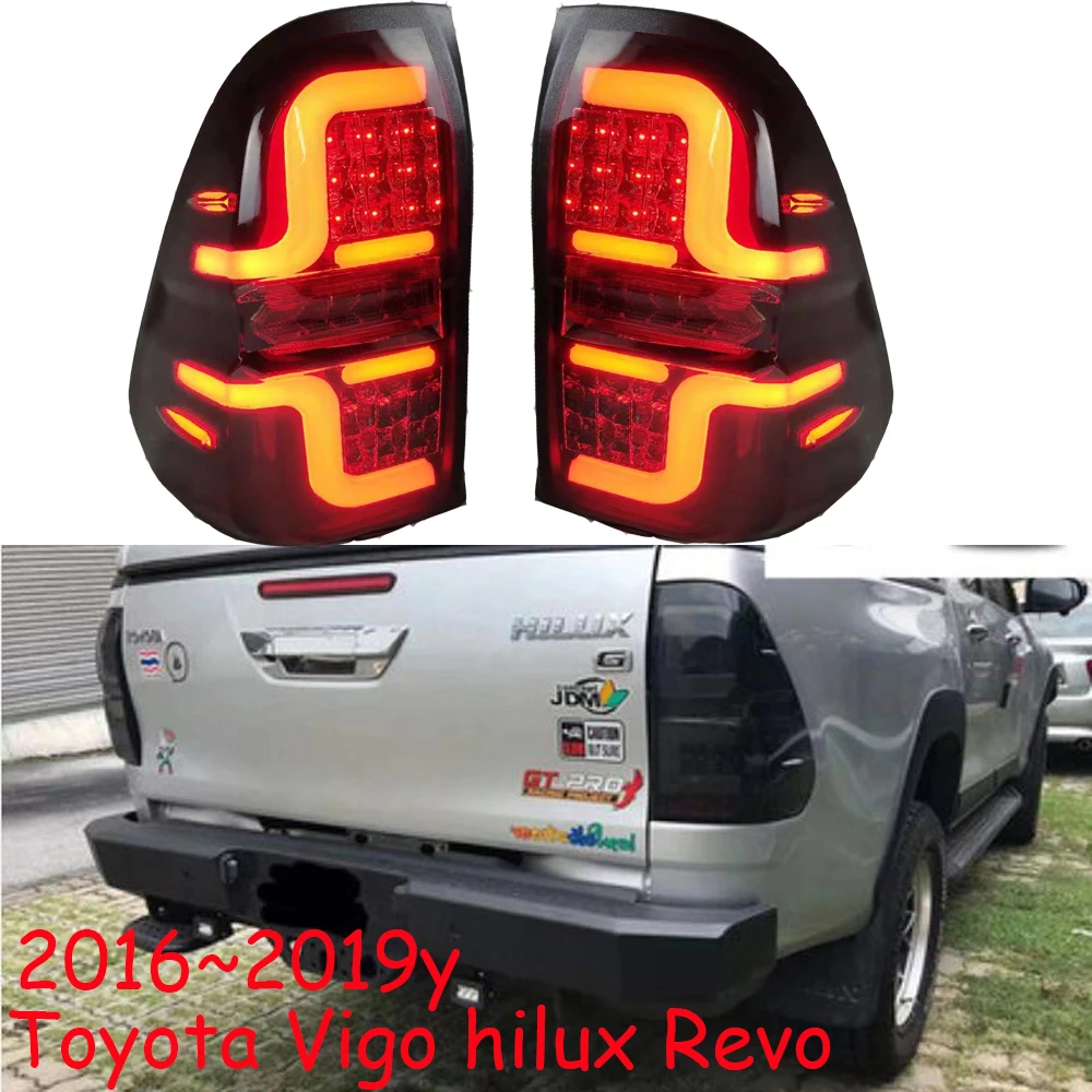 2016 ~ 2019y хвост светильник для Toyota Hilux vigo revo стоп сигнал светодиодный автомобильные