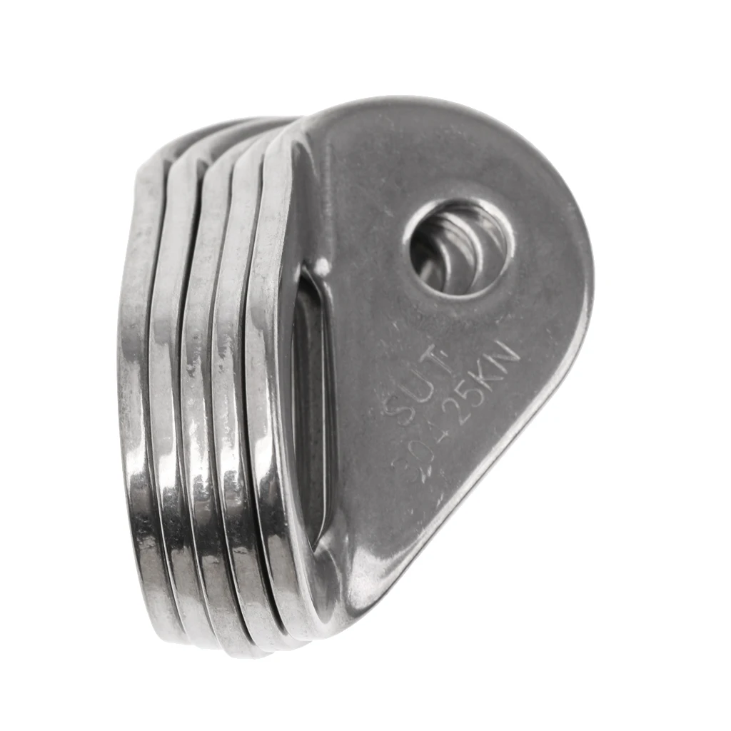 5 Pieces Outdoor Rock Climbing Bolt Hanger Stainless Steel 25KN/5600Lb Climbing Accessories Rock Climbing Bolt Hangers