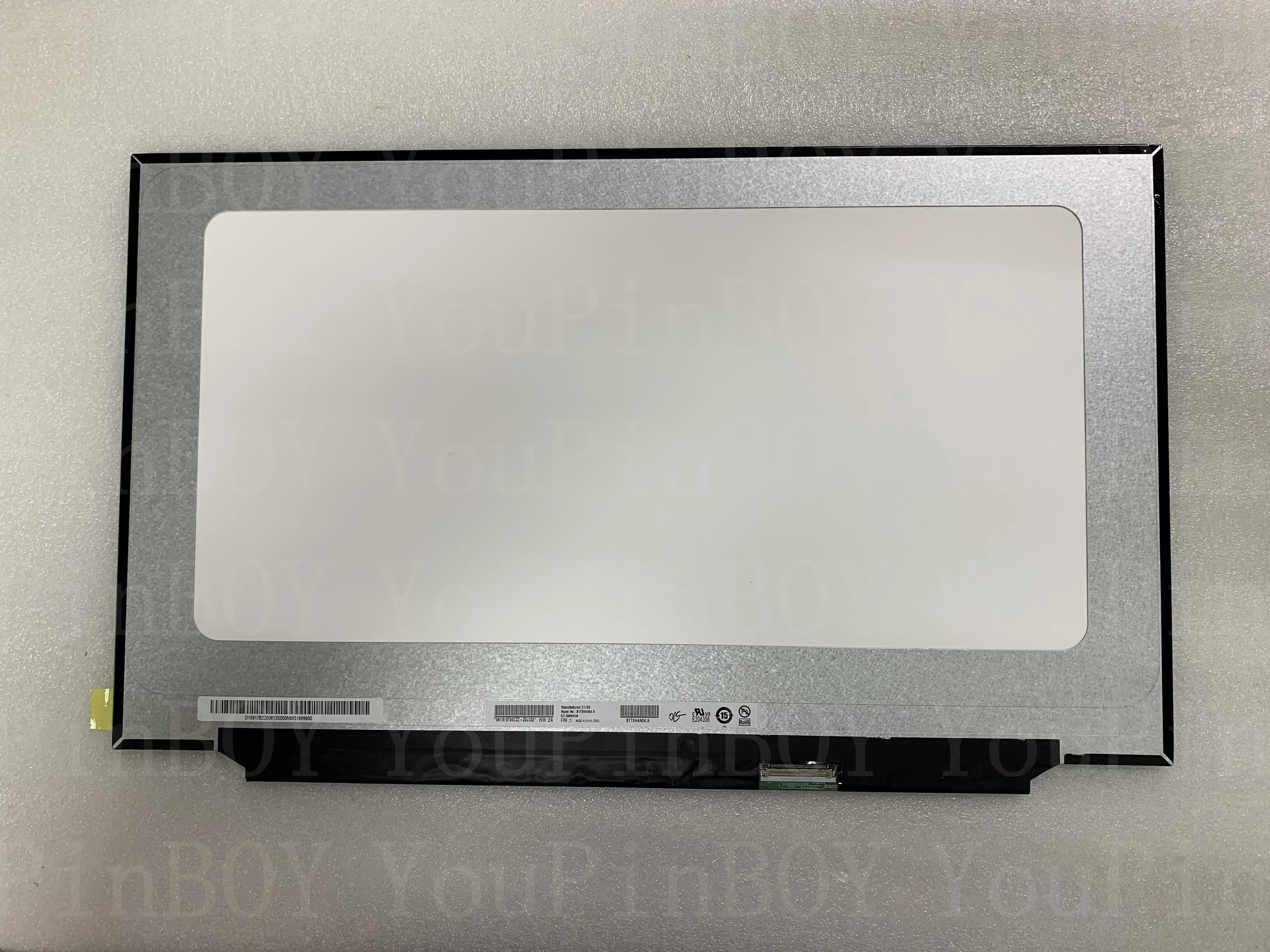 17.3 인치 B173HAN04.9 FHD LCD LED 디스플레이 화면 매트릭스 B173HAN04 EDP 40 핀 144HZ IPS 1920x1080