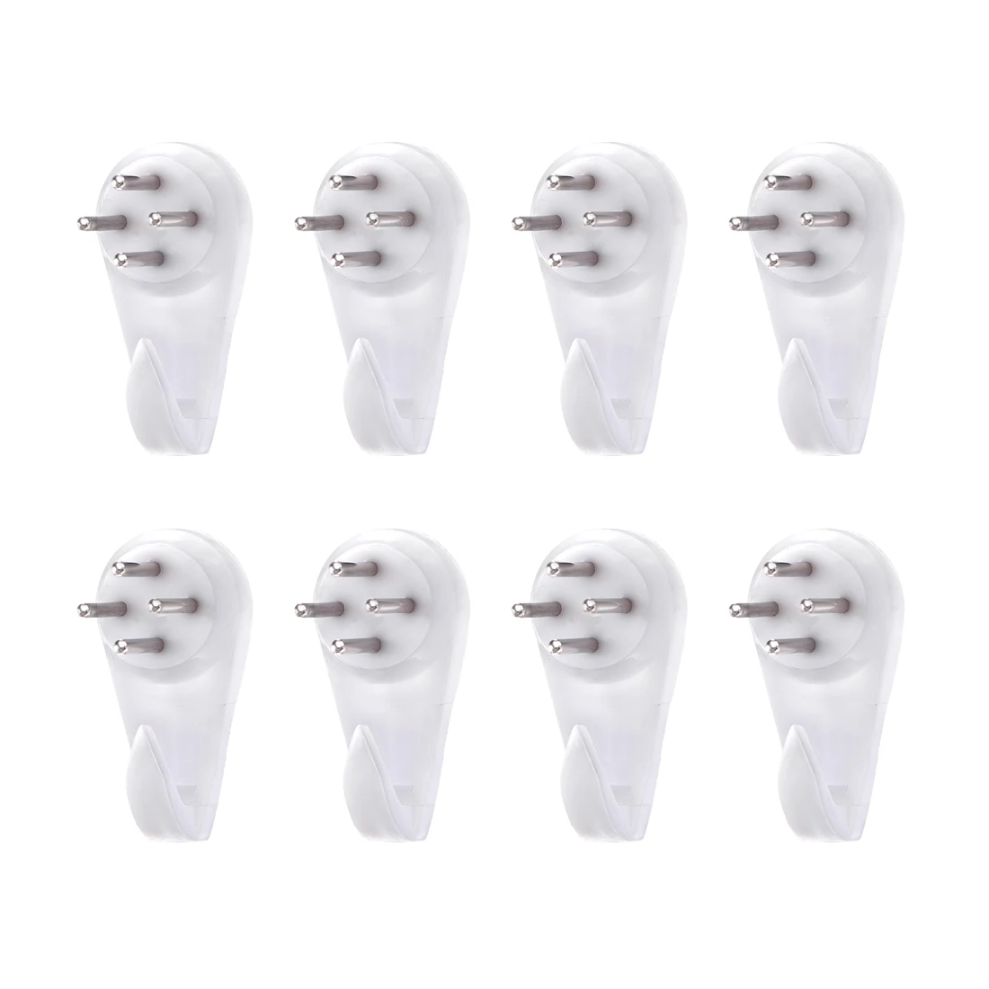 

uxcell 13lbs Hardwall Hanger for Hardware, Fasteners & Hooks Wall Mount Non-mark Hook Picture Photo Frame Hangers, 30 Pcs