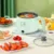 220V Электрическая Кухонная Машина Бытовая Маленькая Горячая Кастрюля Однослойная/Двухслойная Многофункциональная Электрическая Рисоварка Антипригарная кастрюля