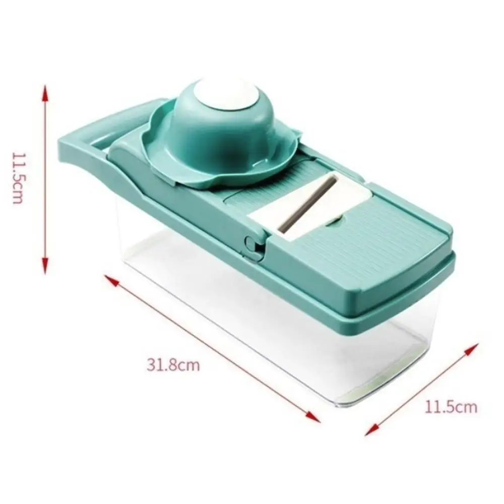 Slicer 10 шт./компл. ABS+ 420 Нержавеющая сталь Терка Кухня набор инструментов лезвие Творческий овощерезка измельчитель для фруктов