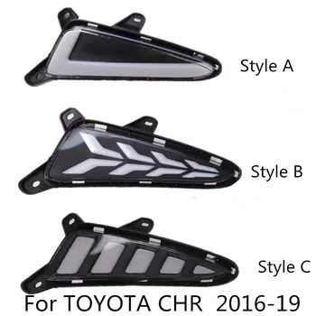 

1Set LED DRL For Toyota C-HR CHR 2016 2017 2018 2019 Daytime Running Light Rear Tail bumper Fog Lamp Brake light Warning light