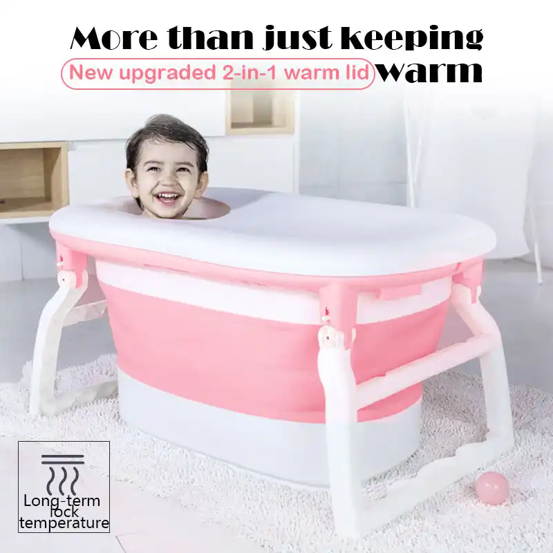 portable collapsible baby bathtub