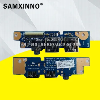 

For Asus PU450 PU451 PU450C PU450CD PU450L PU451LD Laptop Audio USB IO Board Interface Board Sound Card Reader Board Tested Well