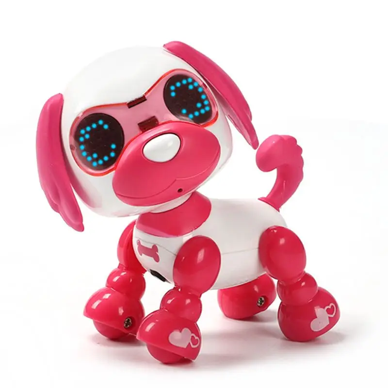Робот собака робот интерактивный для щенков игрушка Подарки на день рождения Рождественский подарок игрушка для детей
