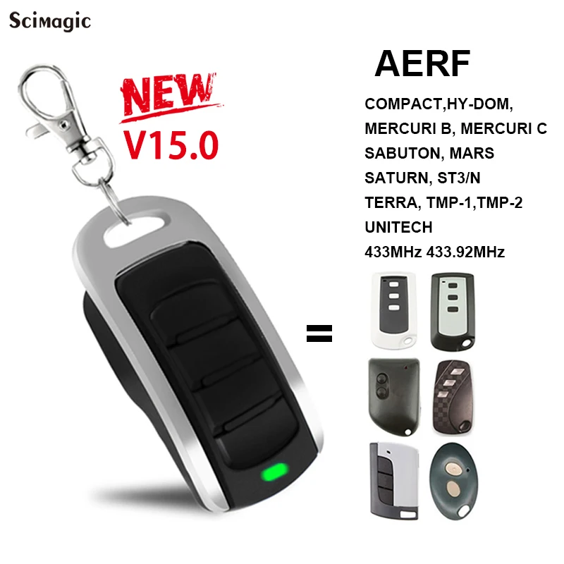 AERF COMPACT HY-DOM SABUTON MARS SATURN ST3/N TERRA TMP-1 TMP-2 UNITECH MERCURI B C Garage Gate Remote Control | Безопасность и