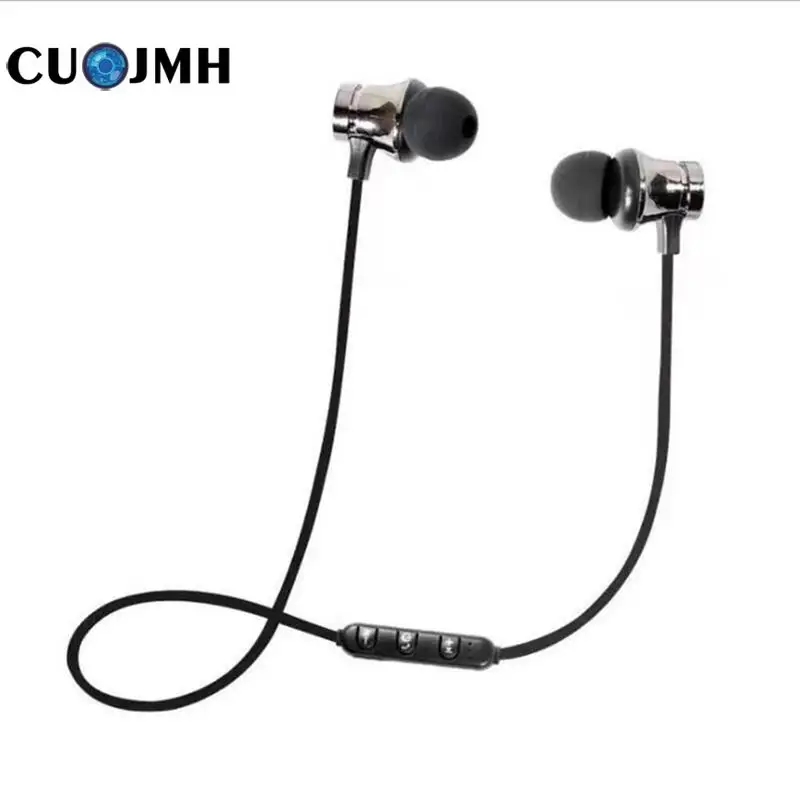 Новые беспроводные магнитные притяжения спортивные Bluetooth наушники портативные