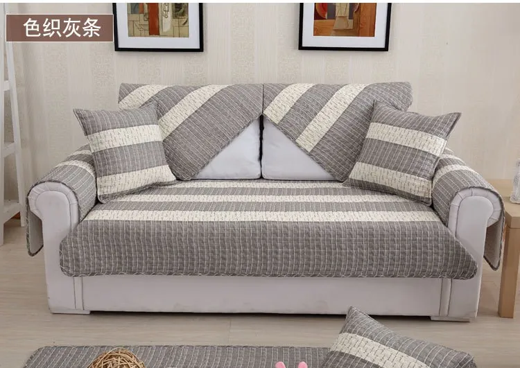 Чехлы для диванов для гостиной серые клетчатые чехлы для диванов современные минималистичные чехлы для диванов на сиденье