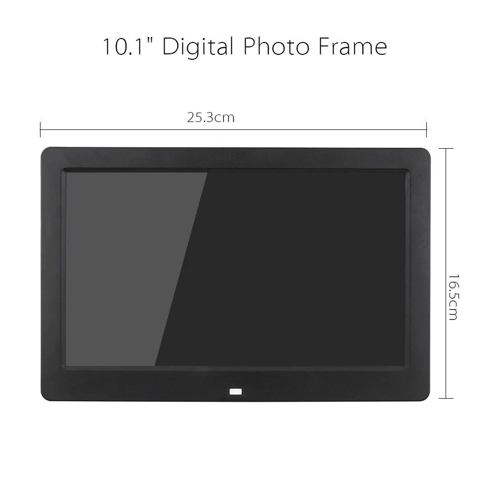 Andoer 10," lcd Цифровая фоторамка альбом будильник MP3 MP4 видеоплеер 1024*600 HD с пультом дистанционного управления