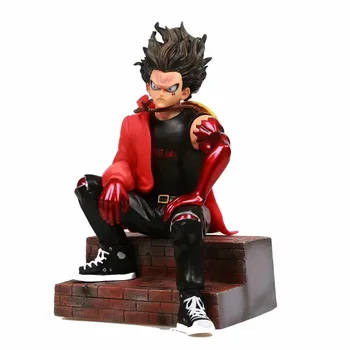 

NEW Anime 22cm One Piece Monkey D. Luffy Spuer Star Fashion ver PVC Action Figure Model Toys Dolls collectible Gifts