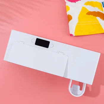

Toothbrush Holder Auto Electric Toothbrush Sterilizer Box UV Light USB Rechargeable with Toothpaste Squeezer Household