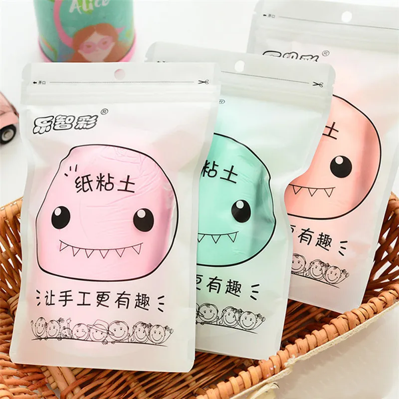 

Monster Paper Clay Large Volume Paper Cloud Clay Soft Paper Clay Plasticine Drawing Slime Polymer Children's Toy Sand 100g