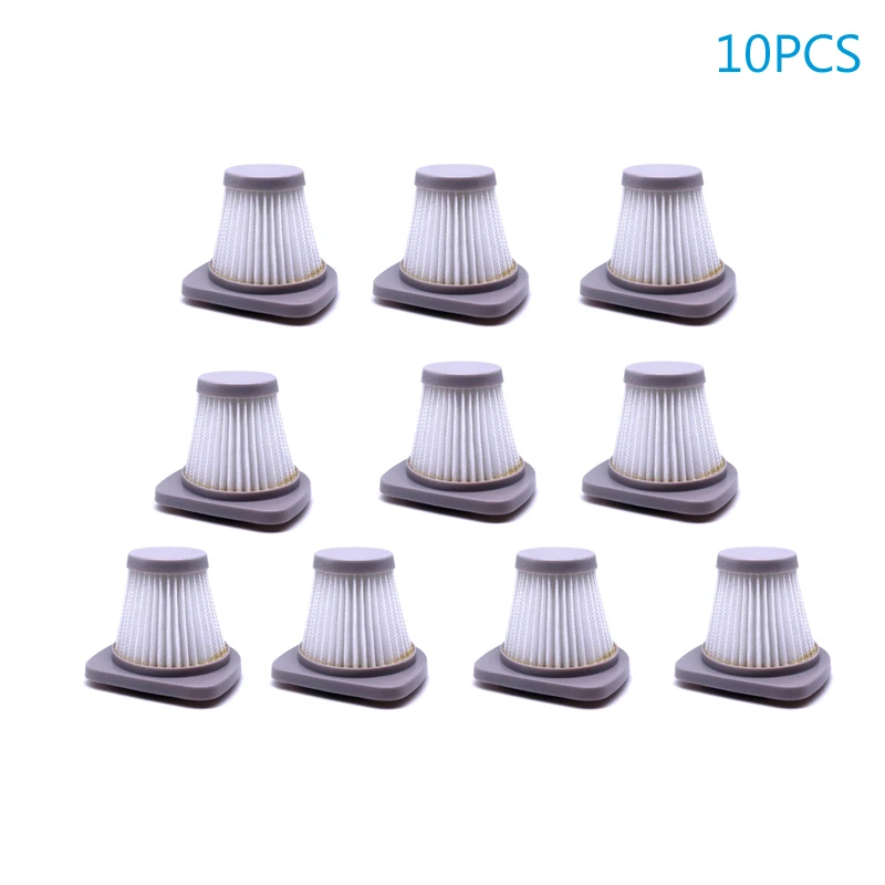 

10PCS Vacuum Cleaner Filter Accessories for midea SC861 SC861A Wireless Handheld Vacuum Cleaner Parts Vacuum Filter