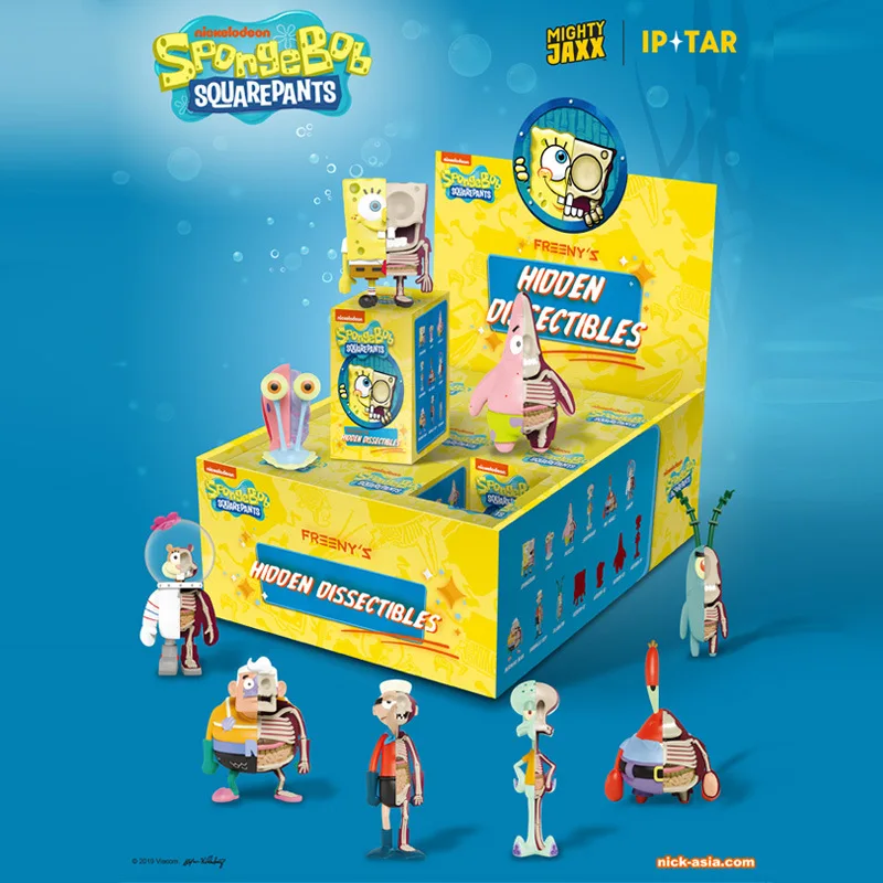 Игрушка фигурка глухая коробка Mighty Jaxx Jason Freeny SpongeBob finshed (1 шт.) | Игрушки и хобби