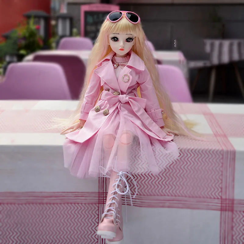 Cateleya BJD кукла игрушка моделирование девушка SD кукла 60 см принцесса игрушка подарок на день рождения для детей - Цвет: Зеленый