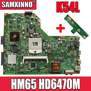 K54LY Laptop motherboard USB:3.0 1GB HM65 HD6470M for ASUS K54LY X54HR K54HR X54H Test mainboard K54LY motherboard test 100% ok 1
