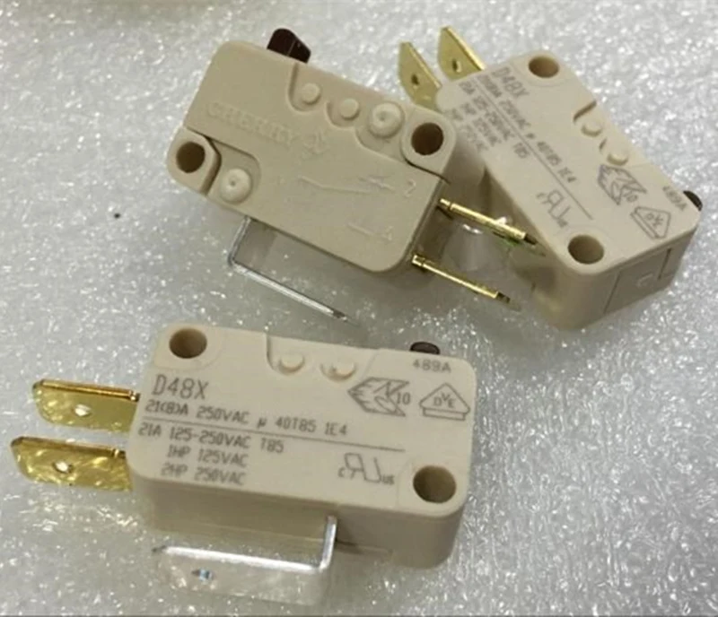 1 шт. новый оригинальный немецкий Вишневый микропереключатель D48X высокотоковый