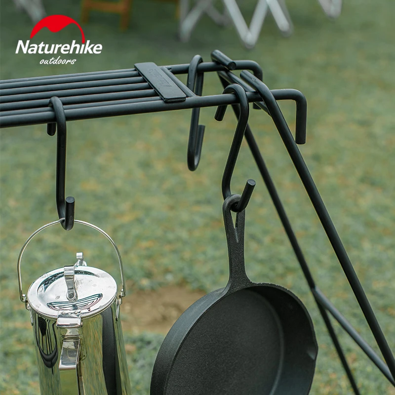 Naturehike Outdoor 5.3KG Large Baking Pan Camping Barbecue Picnic Cast Iron  Cookware Frying Baking Uniform Heating Barbecue Tool - AliExpress